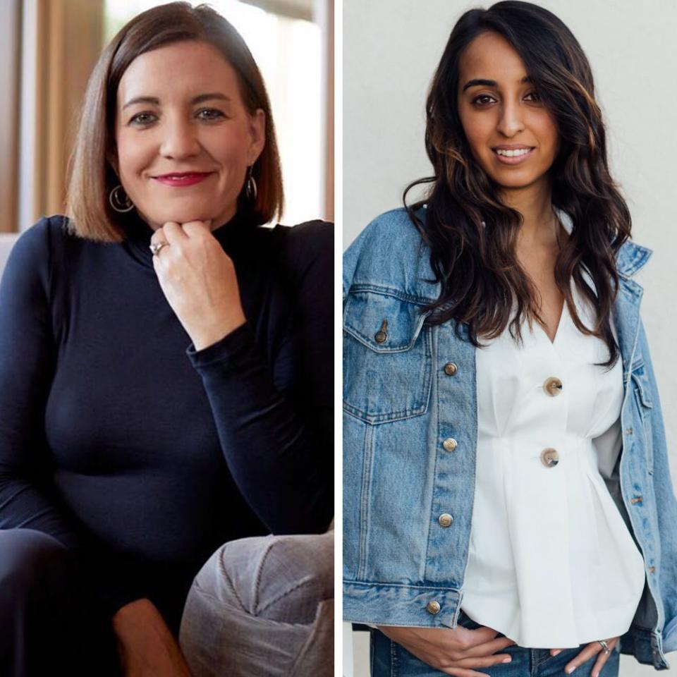 Lori Coulter and Reshma Chattaram Chamberlin, Cofounders of Summersalt