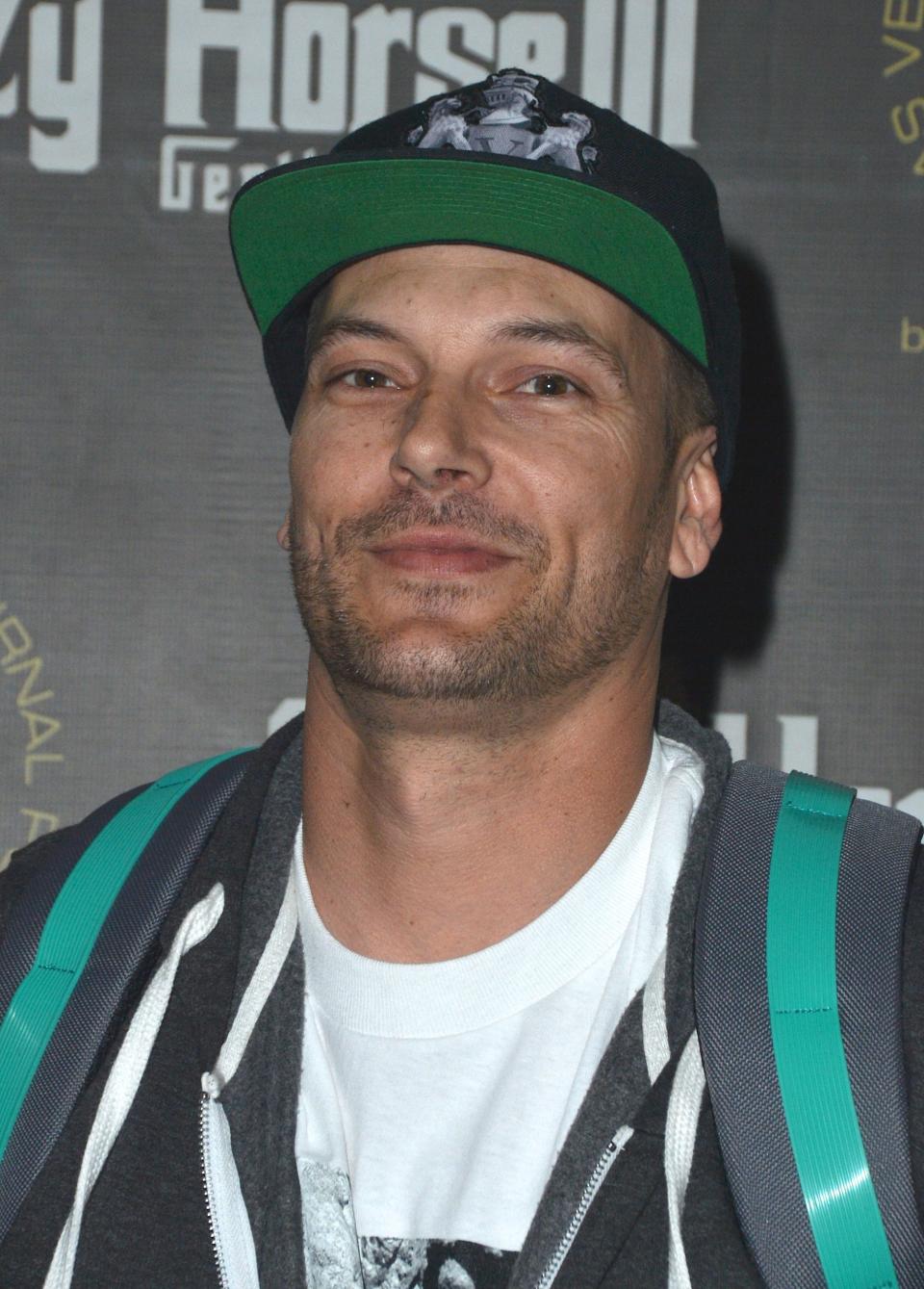 Kevin Federline arrives at the Crazy Horse III Gentlemen's Club to celebrate his birthday on March 12, 2016 in Las Vegas, Nevada