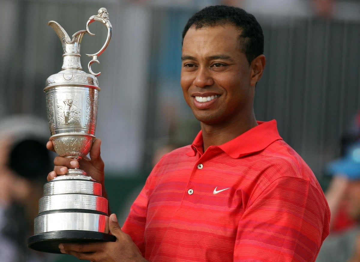 Tiger Woods will seek an unlikely third Open victory at St Andrews (Gareth Copley/PA) (PA Archive)