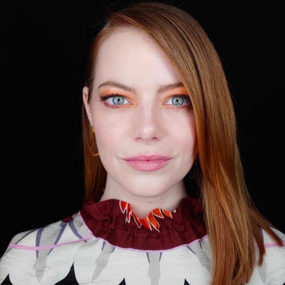 Emma Stone: Orange Eyes