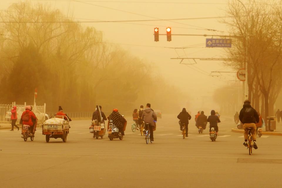 China sandstorm