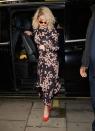 <p>Selena looked ladylike in a floral dress whilst out in London, December 2017.</p>