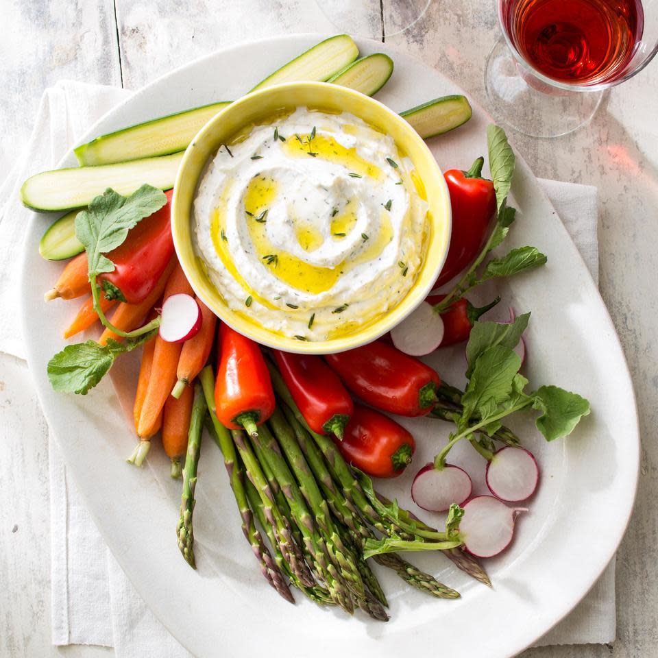 Lemon-Thyme Whipped Ricotta