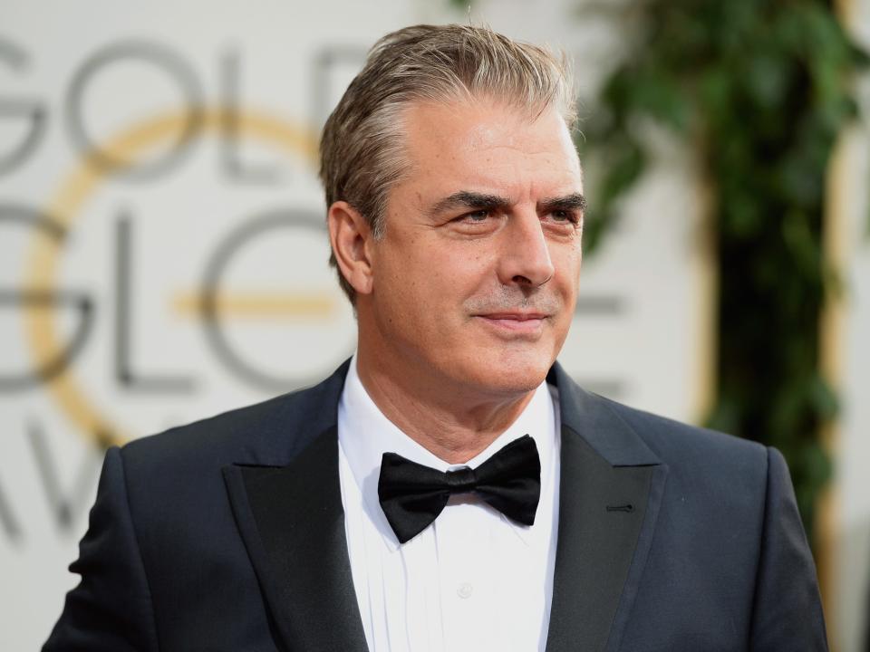 Chris Noth attends the 71st Annual Golden Globe Awards held at The Beverly Hilton Hotel on January 12, 2014.