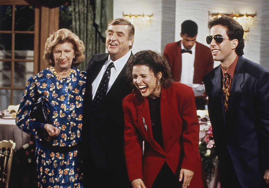 Julia Louis-Dreyfus plays Elaine Benes in a 1991 episode of "Seinfeld." (Photo: Dan Zaitz/NBC/NBCU Photo Bank via Getty Images) 