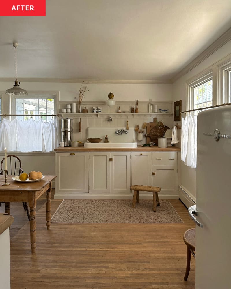 Vintage style kitchen.