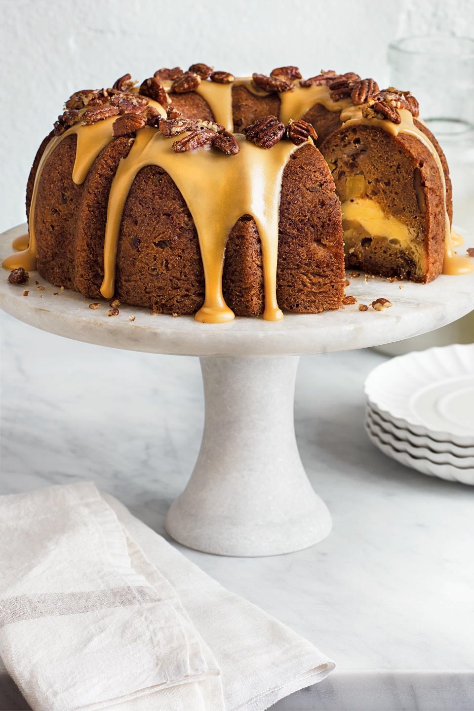 Apple-Cream Cheese Bundt Cake