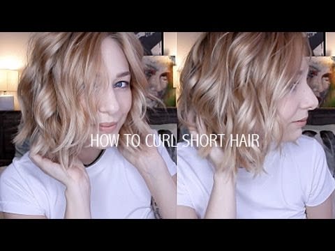 How to Get Beach Waves on Short Hair