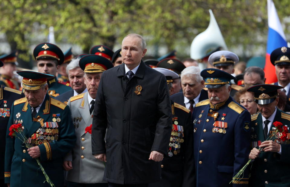 Wladimir Putin am Tag der Militärparade in Moskau. (Bild: Sputnik/Anton Novoderzhkin/Pool via REUTERS)