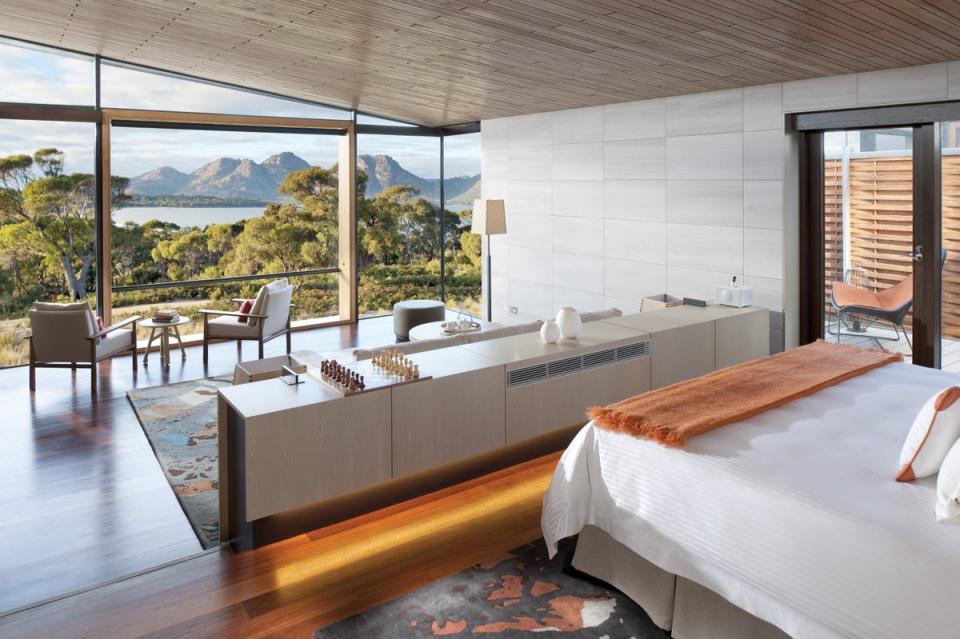 It’s all about the views at Saffire Freycinet (Saffire Freycinet)