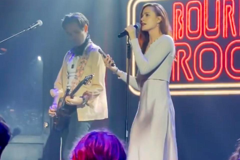 Evan Rachel Wood Gives Marilyn Manson the Finger in Live Performance Dedicated to Assault Survivors