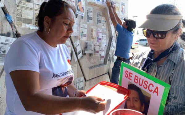 Madres buscadoras siguen uniendo esfuerzos para dar con el paradero de sus seres queridos en Michoacán. 