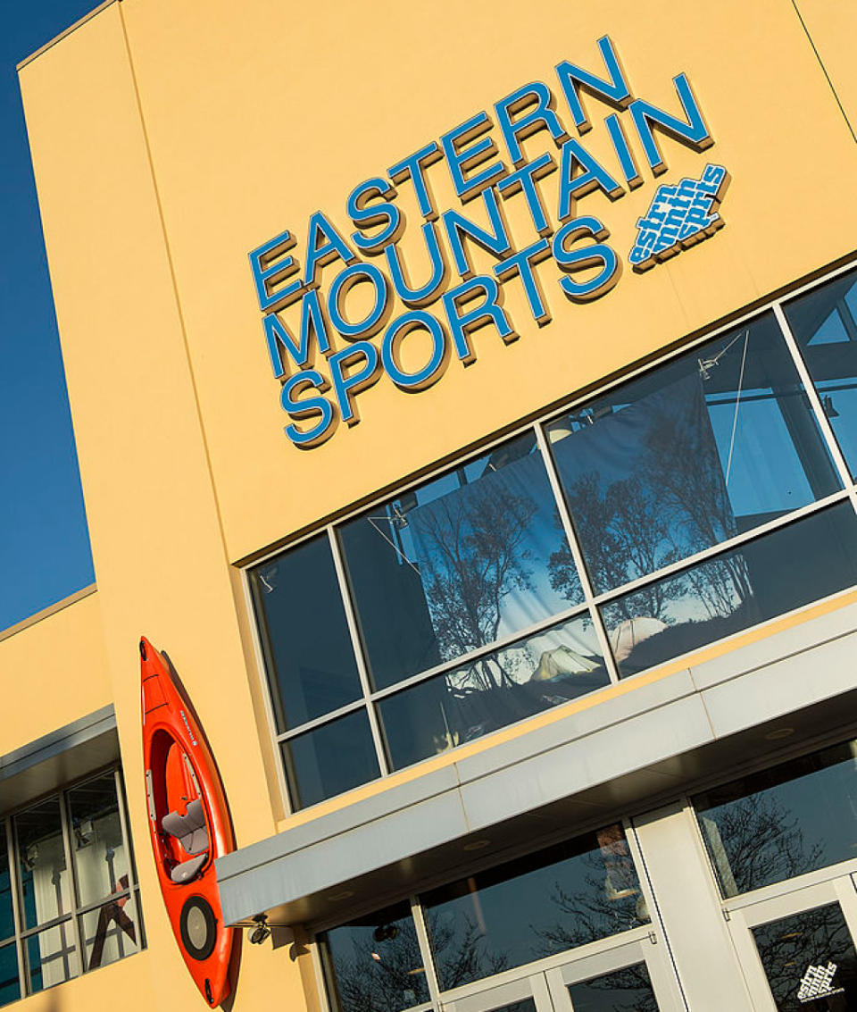 Eastern Mountain Sports is operating under bankruptcy court protection.