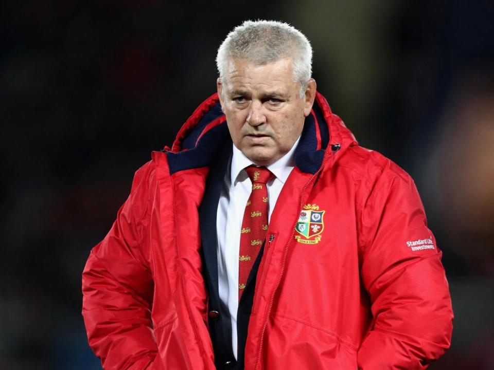 Gatland has been given a rough ride by the Kiwi press (Getty)