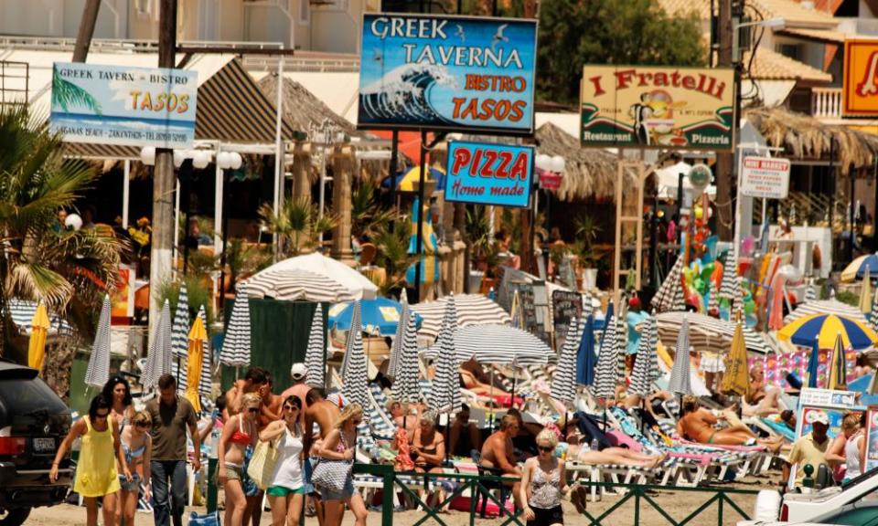 Zakynthos Island Laganas beach