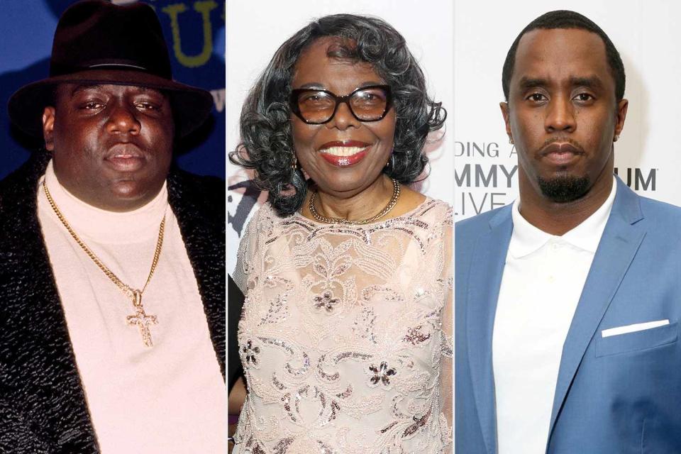 <p>Larry Busacca/Getty; Johnny Nunez/WireImage;  Paul Archuleta/Getty</p> Notorious B.I.G.; Voletta Wallace; Sean 