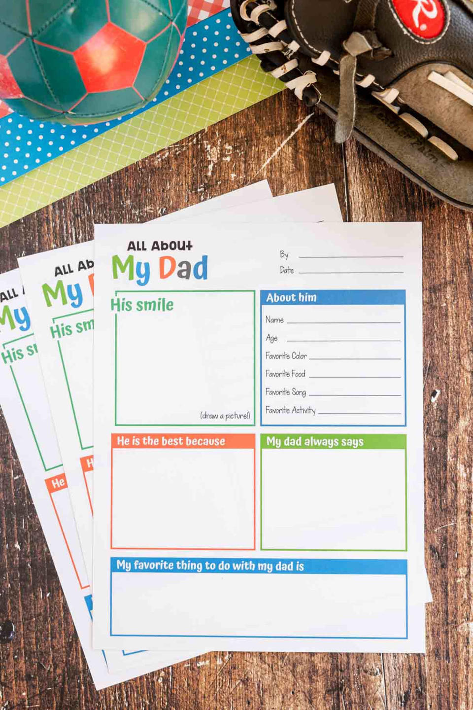 Father's Day Cards (Play Party Plan)