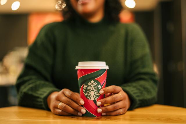 Starbucks' holiday red cup is back and cheerier than ever