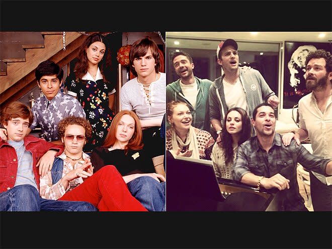 THE CAST OF 
 THAT '70S SHOW