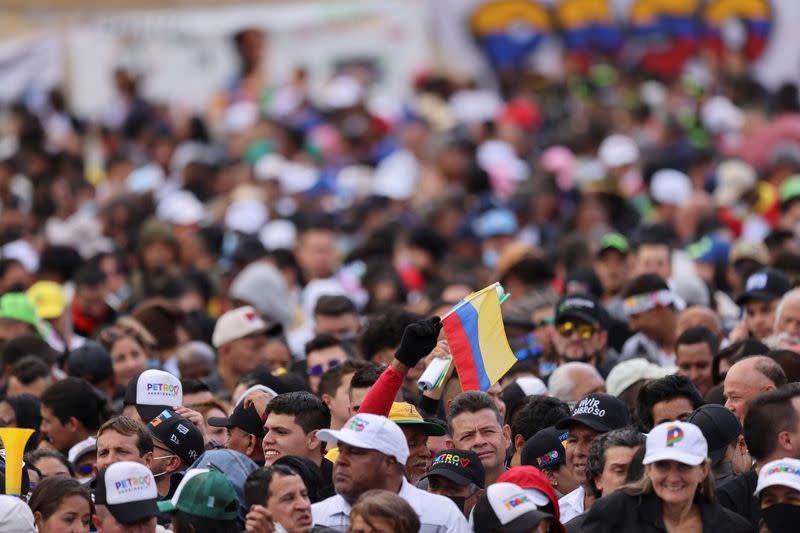 Colombia's President-elect Gustavo Petro takes office