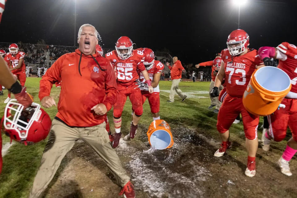 Oak Hills' Robert Metzger is one of the three finalists for the Los Angeles Rams’ High School Coach of the Year award.