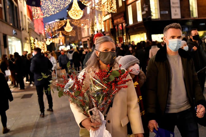 FILE PHOTO: Christmas shopping in Dublin