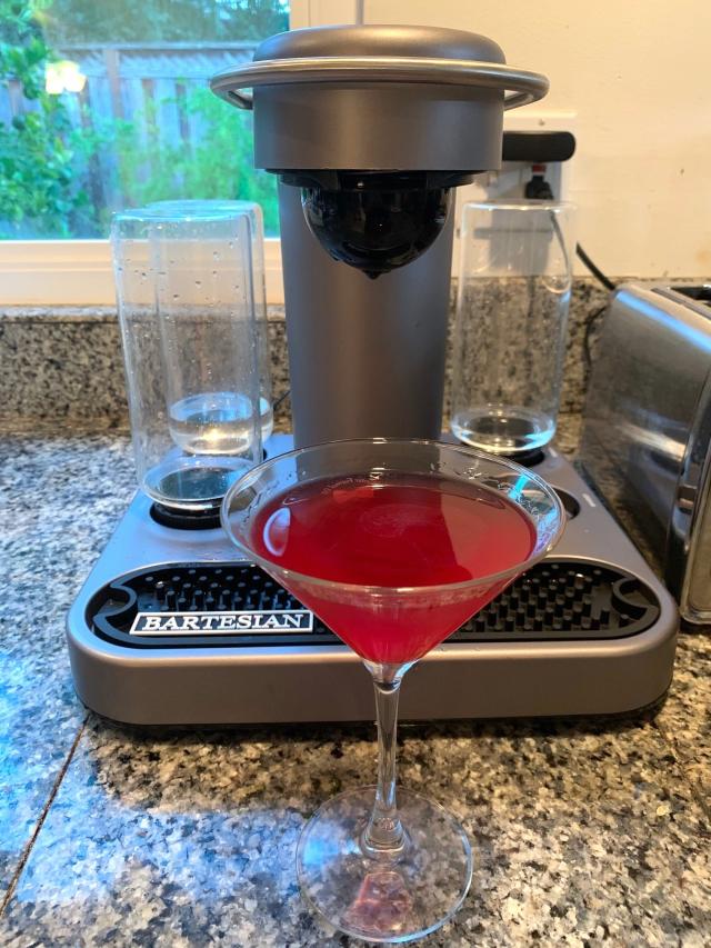 I tried Oprah Winfrey's favorite cocktail machine, which whips up