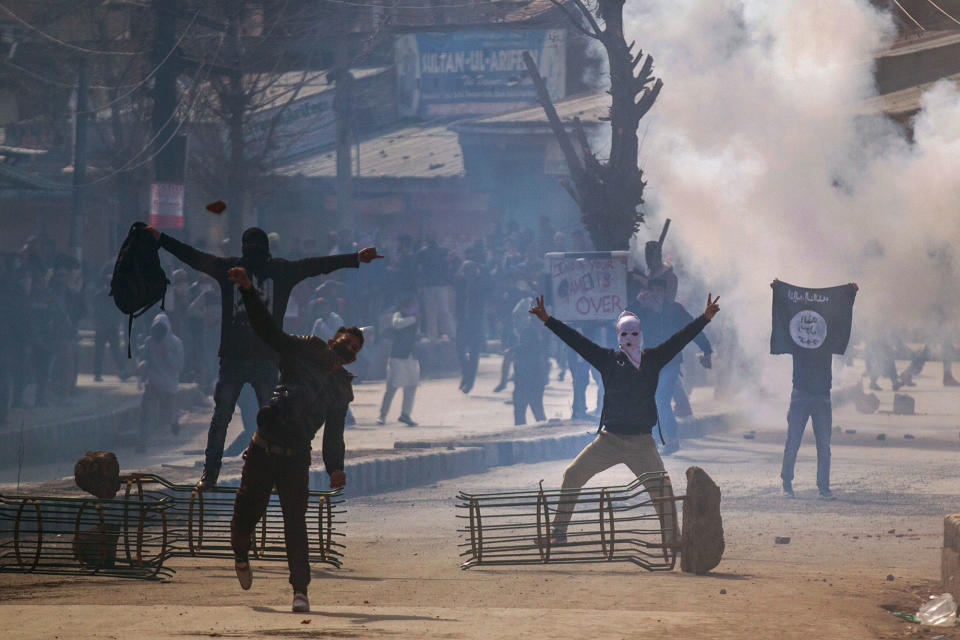 Protests in Kashmir