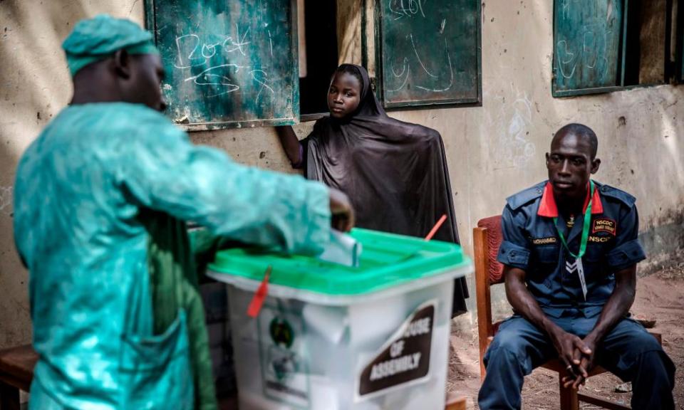 Nigeria election.