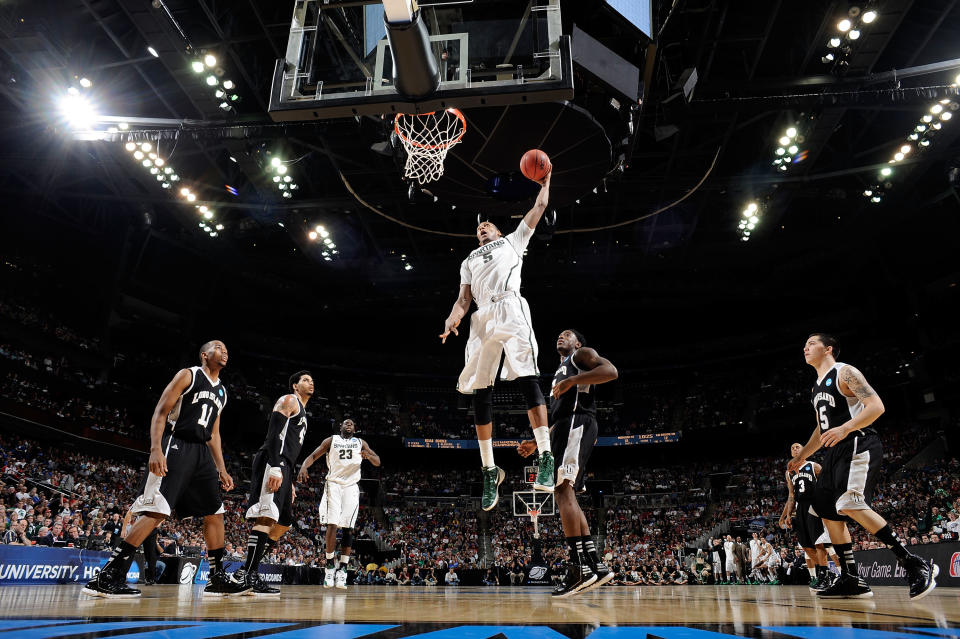 NCAA Basketball Tournament - LIU Brooklyn v Michigan State