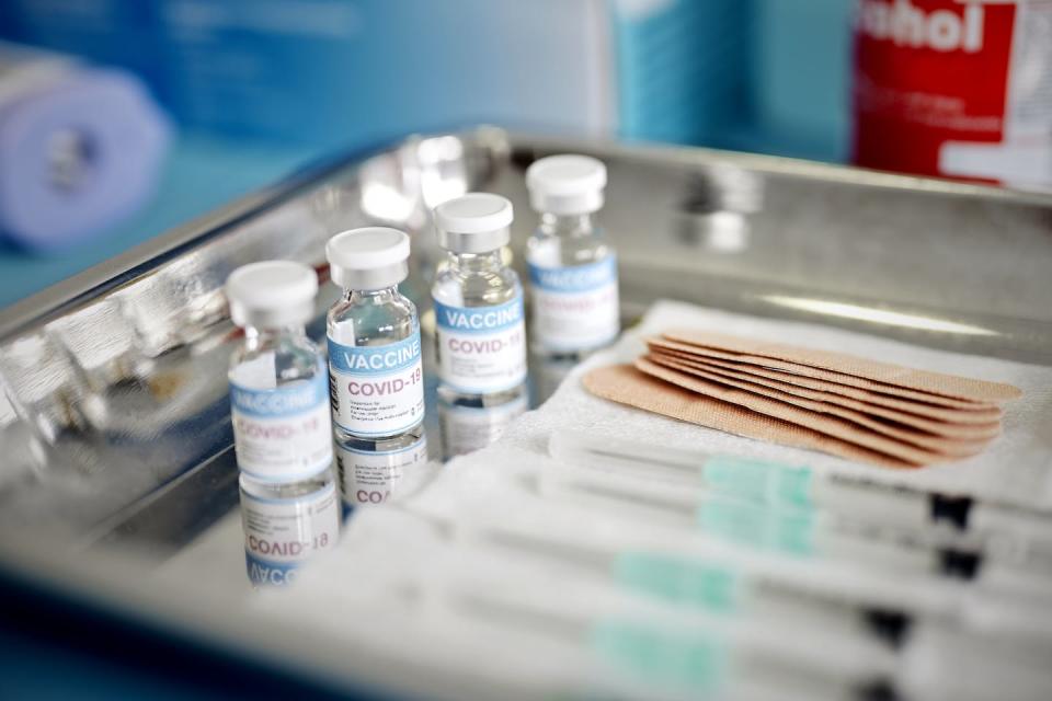 The existing approach to COVID-19 vaccines has proved effective at preventing serious illness and death, but it has not prevented infections as well as scientists had hoped. <a href="https://www.gettyimages.com/detail/photo/vials-with-the-covid-19-vaccine-and-syringes-are-royalty-free-image/1303457369?phrase=immune%20system%20concept&adppopup=true" rel="nofollow noopener" target="_blank" data-ylk="slk:Morsa Images/DigitalVision via Getty Images;elm:context_link;itc:0;sec:content-canvas" class="link ">Morsa Images/DigitalVision via Getty Images</a>