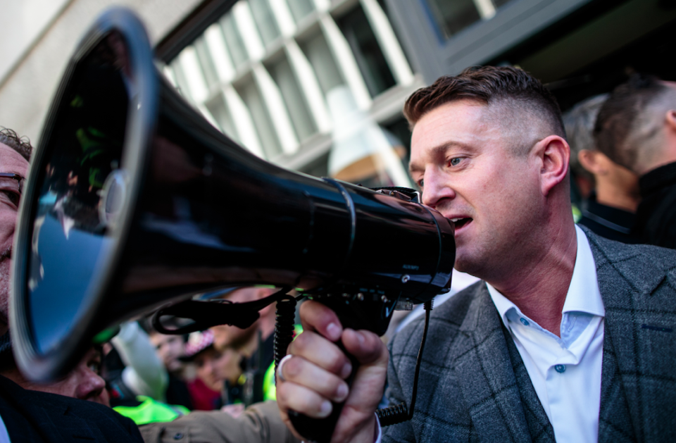 <em>A former Ukip leader believes Tommy Robinson can teach Muslims about the Quran (Getty)</em>