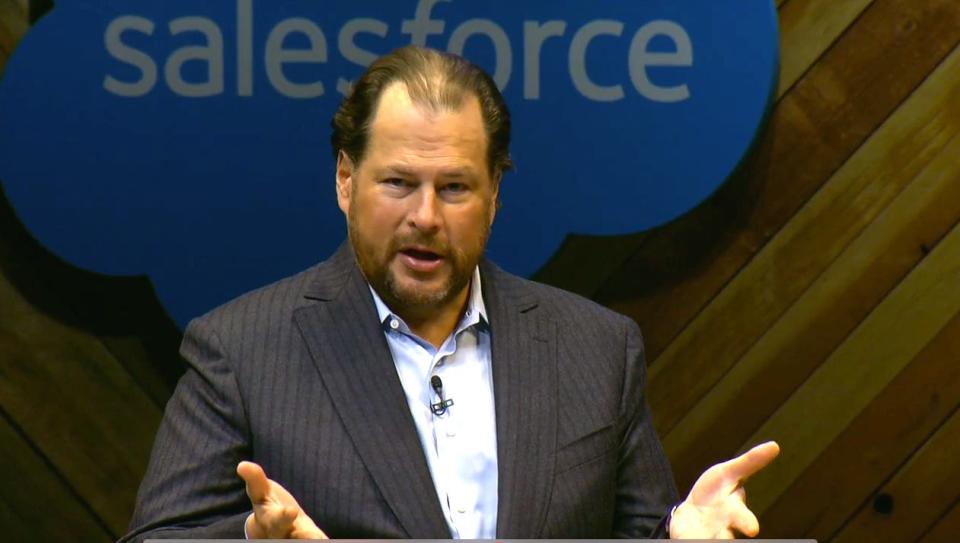 Salesforce Marc Benioff