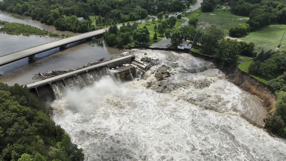 The Rapidan Dam has been in a state of disrepair, according to a 2021 study by the county. - Mark Vancleave/AP