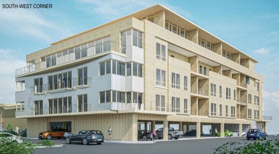 Developer Mark McNabb is proposing 72 apartments as part of additions to the existing building at 581 Lafayette Road in Portsmouth, which is home to the Tour restaurant and the Five 81° Northeast Thai restaurant.