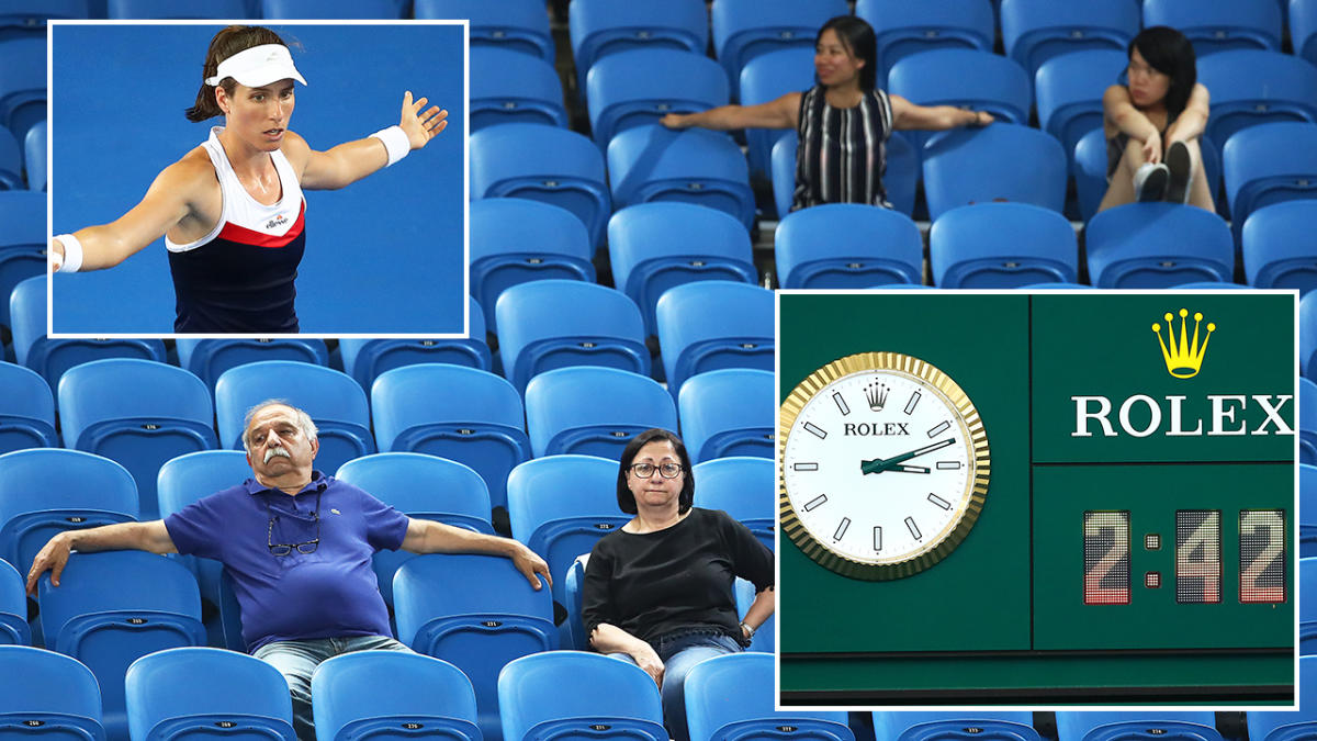 Australian Open: Seagull Poo Delayed Muguruza Vs. Konta Match