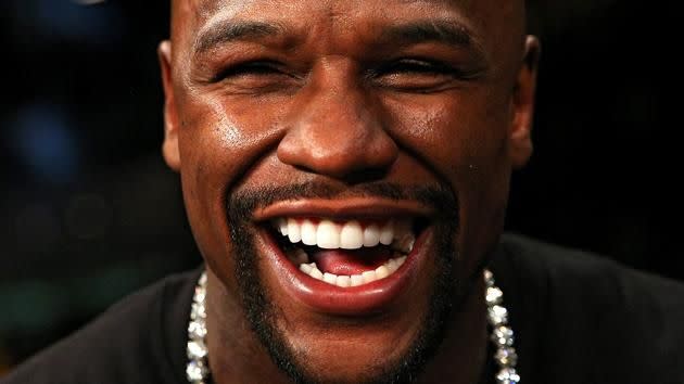 Mayweather. Pic: Getty