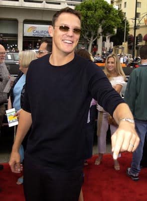 Matthew Lillard at the Hollywood premiere of Scooby Doo