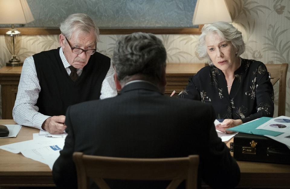 Ian McKellen, Helen Mirren and Jim Carter star in "The Good Liar'. (Photo: Warner Bros)