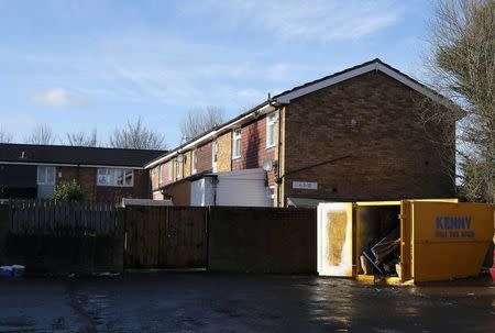 A general view shows terraced houses in Lingfield Avenue, the home of the new king of Rwanda, Emmanuel Bushayija, in Sale, Greater Manchester in Britain January 13, 2017. REUTERS/Andrew Yates