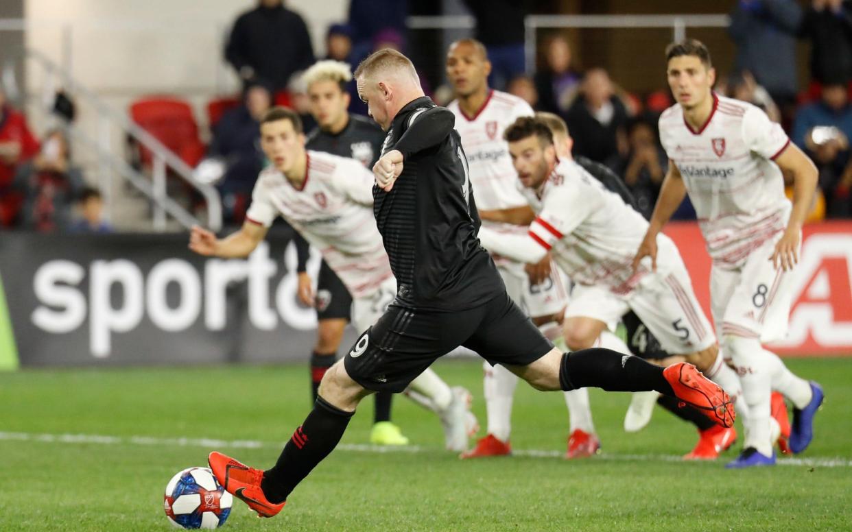 A dying breed? Stockier players like Wayne Rooney are becoming rarer thanks to improved playing surfaces - USA TODAY Sports