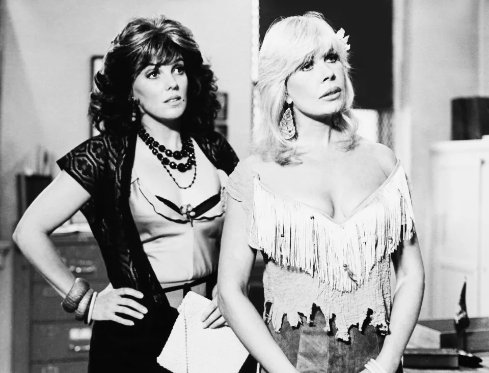 Tyne Daly and Swit in the 1981 Cagney & Lacy TV movie. (Photo: ©CBS/Courtesy Everett Collection)                            