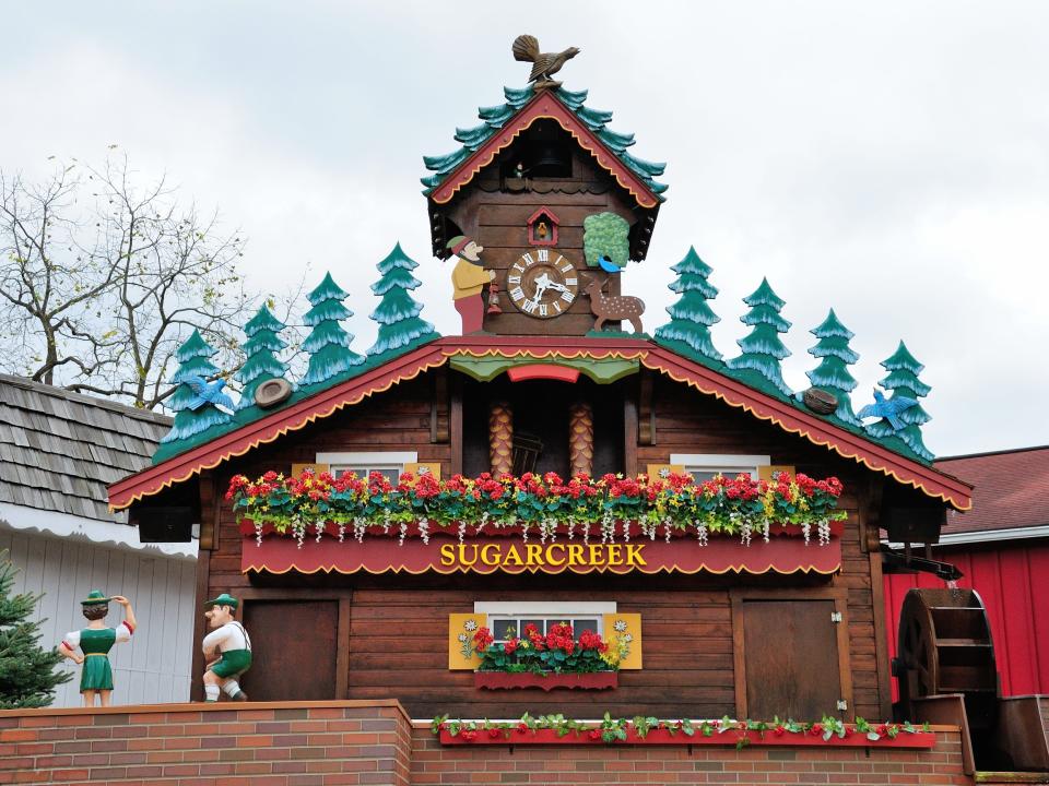 sugar creek ohio cuckoo clock