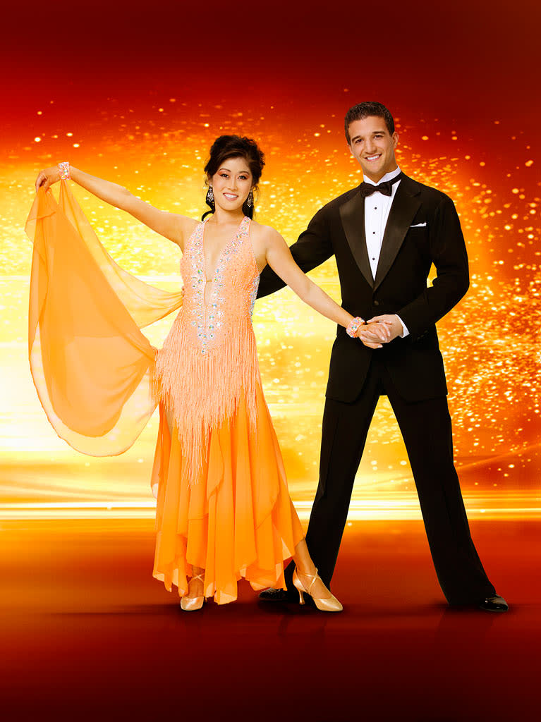 An Olympic Gold medalist and World Champion, Kristi Yamaguchi  teams up with professional dancer Mark Ballas for Season 6 of Dancing with the Stars.