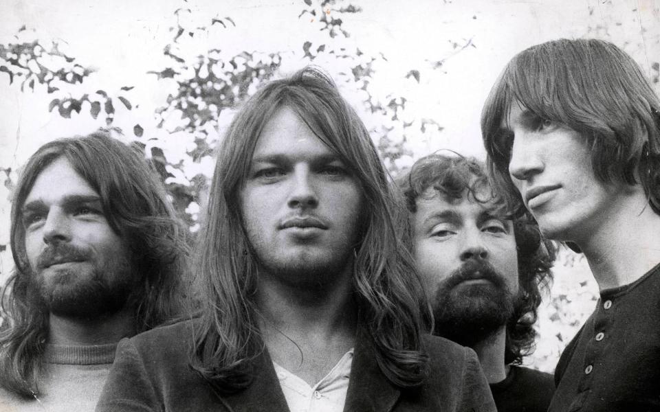 The original Pink Floyd line-up in 1972 - BBC