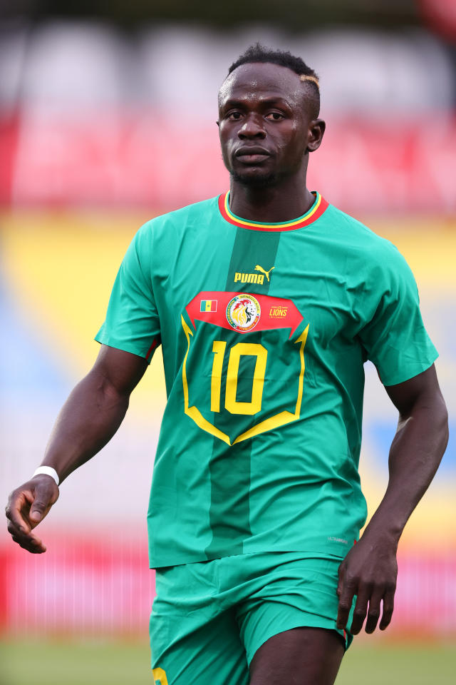 Primera Camiseta Senegal Jugador Mane 2022