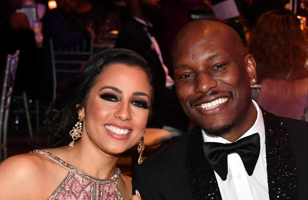 Tyrese and his estranged wife Samantha are going through their divorce credit:Bang Showbiz