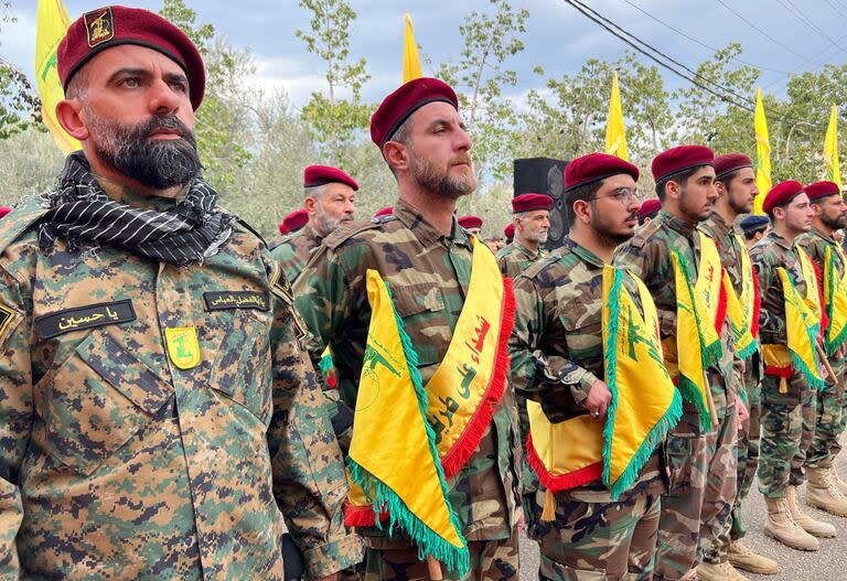 Fuerzas de Hezbollah en el Líbano