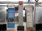 A "no entry" sign stands at the entrance to a Malaysia Airlines check-in counter at Kuala Lumpur International Airport July 18, 2014. REUTERS/Olivia Harris