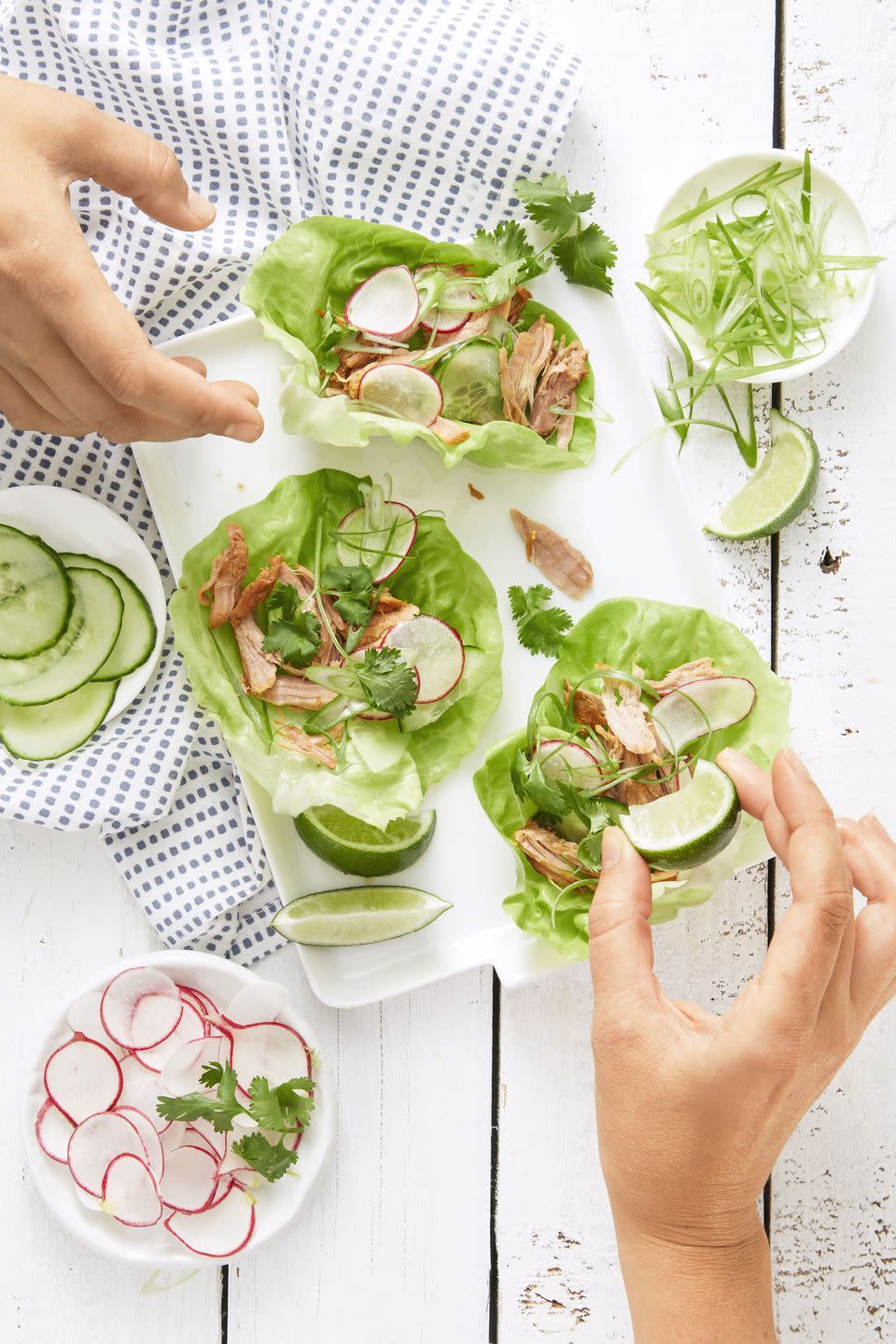 Korean Pork Lettuce Wraps